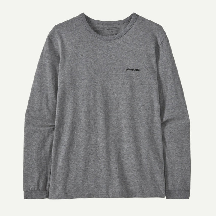 Patagonia Women's Long-Sleeved P-6 Logo Responsibili-Tee