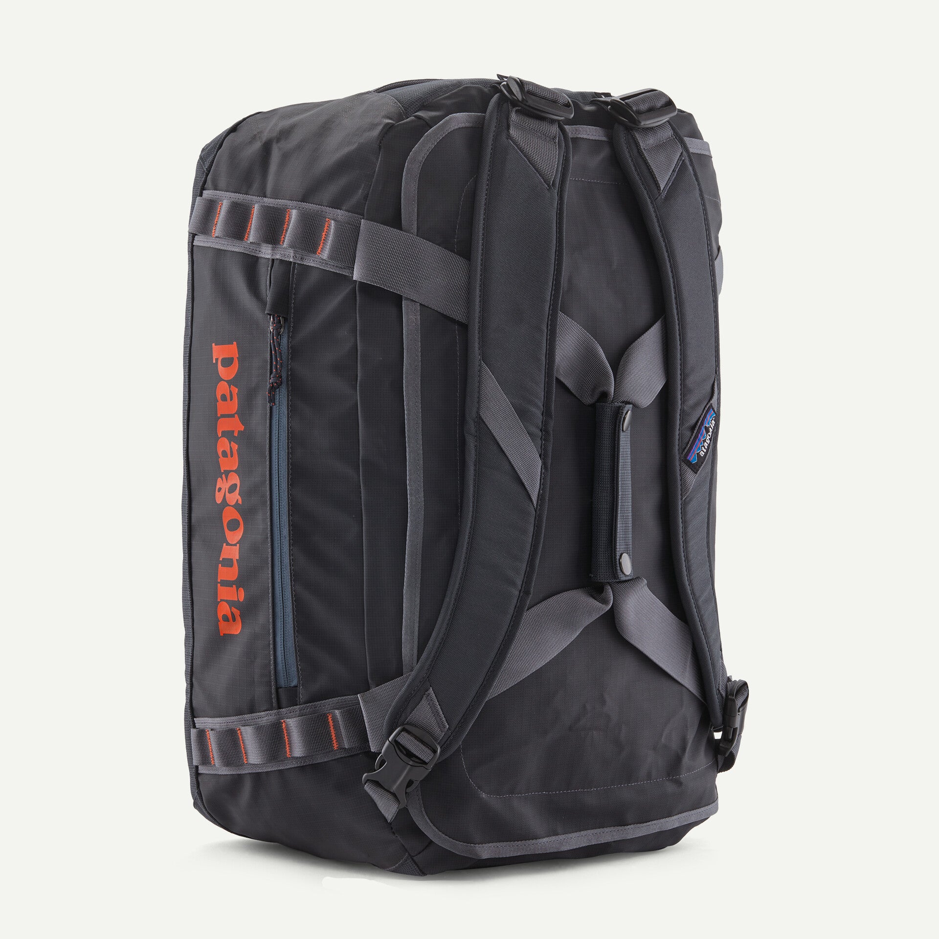 高質 – 40L Duffel Hole Black Patagonia Black Outfitters Flag 旅行かばん・小分けバッグ