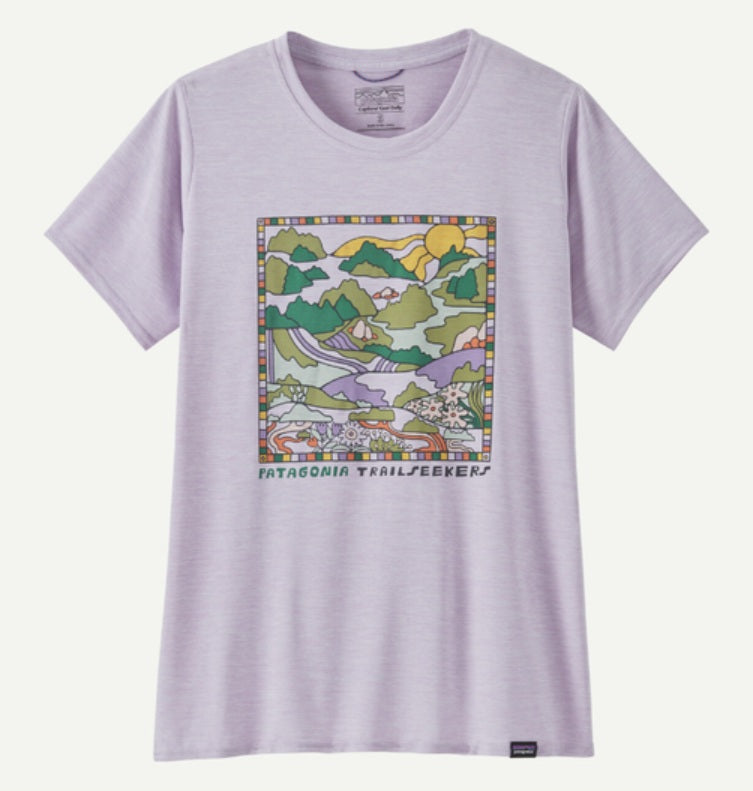 Patagonia Women's Capilene Cool Daily Graphic Shirt - Lands