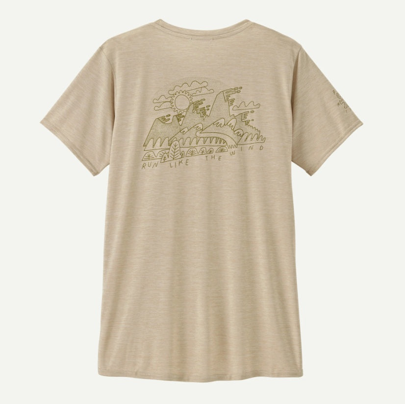 Patagonia Women's Capilene Cool Daily Graphic Shirt - Lands