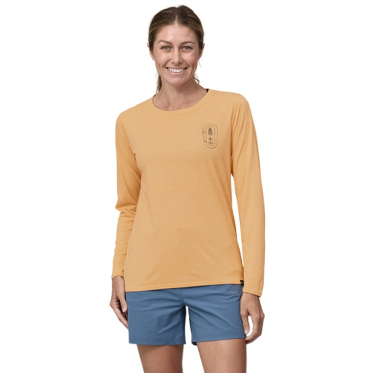 Patagonia Women's Long-Sleeved Capilene Cool Daily Graphic Shirt - Lands