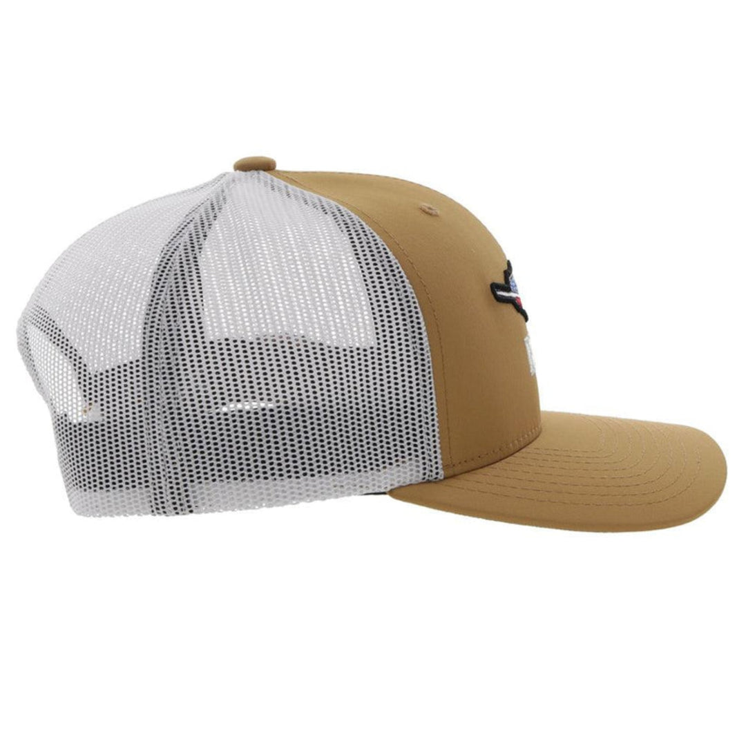 HOOEY "RESISTOL" HAT, TAN/WHITE