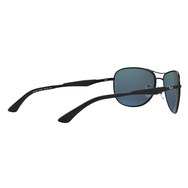 Ray-Ban Matte Black | Green Polarized | RB3519 006/9A