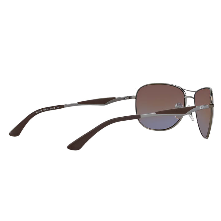 Ray-Ban Matte Gunmetal | Brown Polarized | RB3519 029/83
