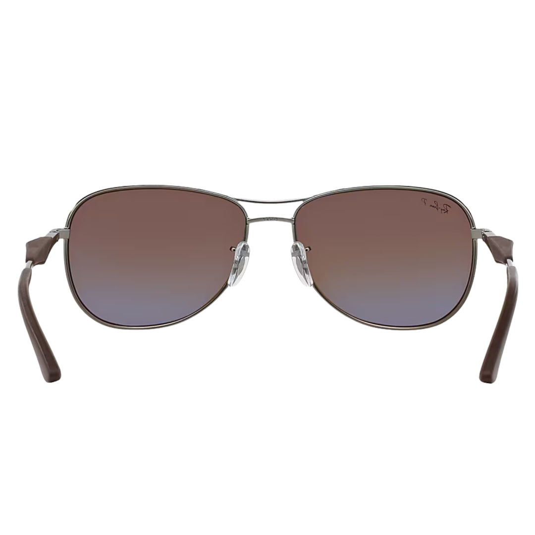 Ray-Ban Matte Gunmetal | Brown Polarized | RB3519 029/83