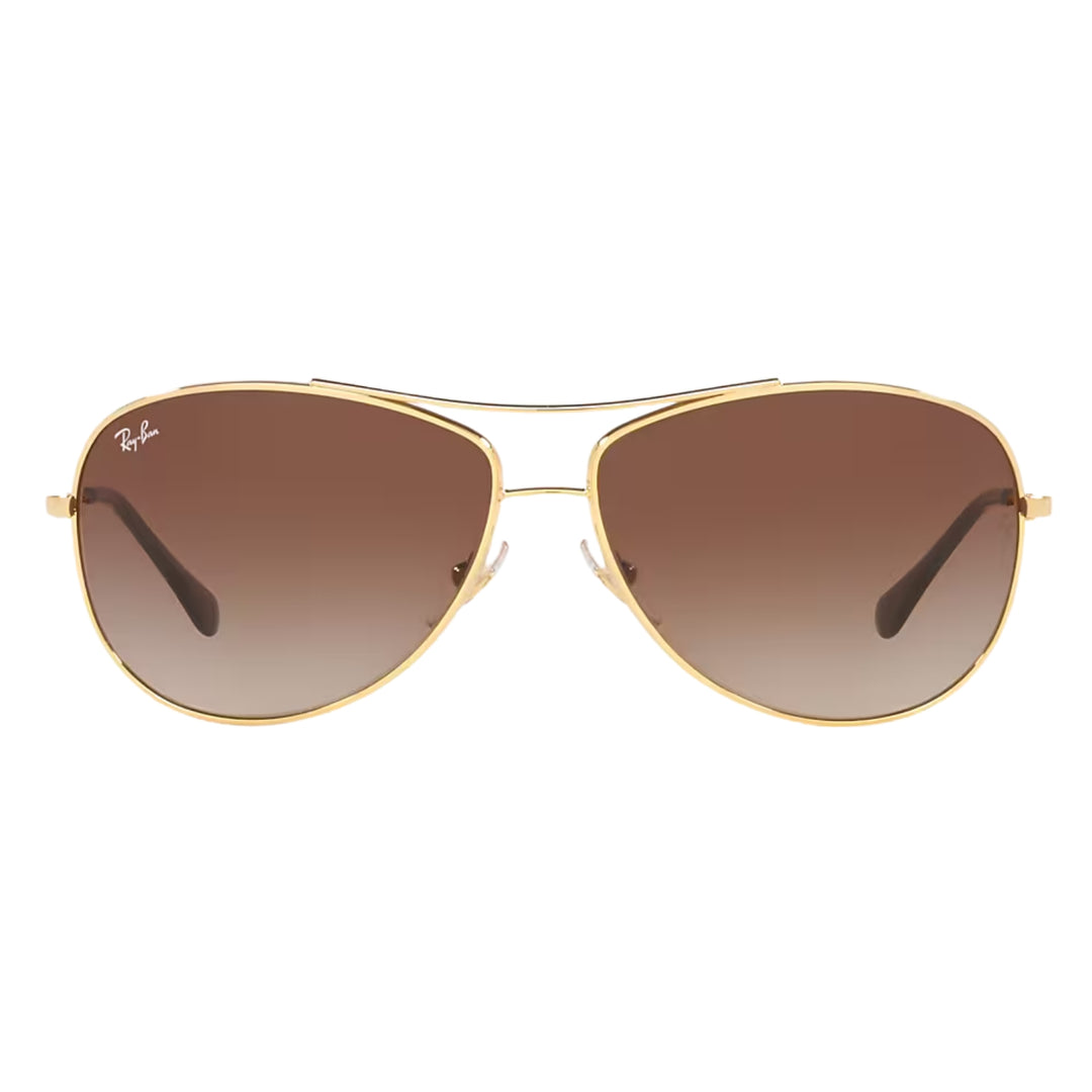 Ray-Ban Polished Arista Gold | Brown Gradient | RB3293 001/13