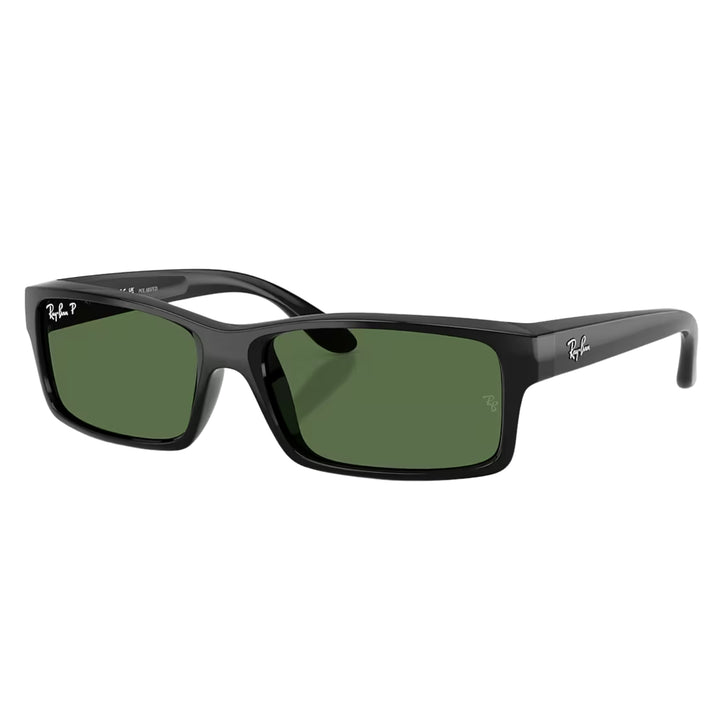 Ray-Ban Polished Black | G-15 Green Polarized | RB4151 601/2P