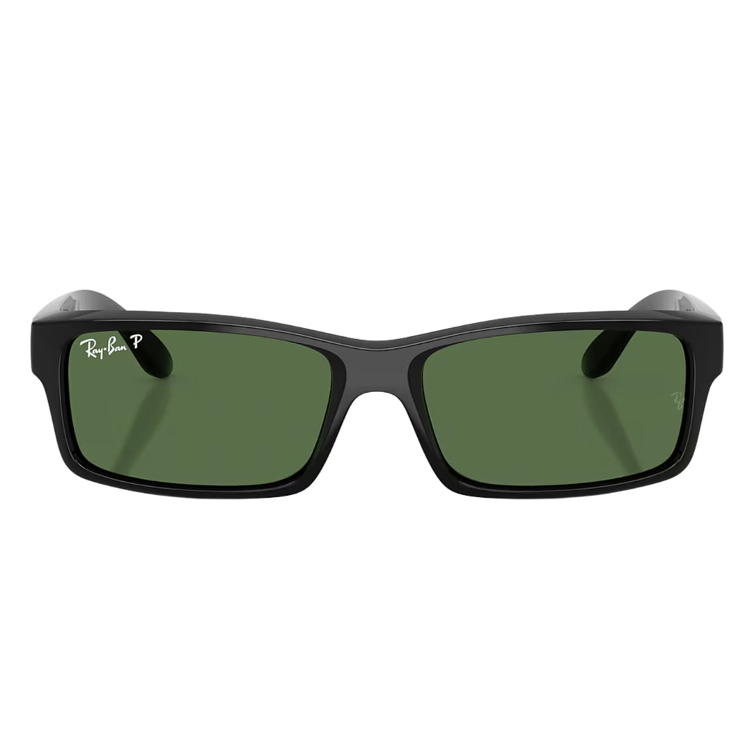 Ray-Ban Polished Black | G-15 Green Polarized | RB4151 601/2P