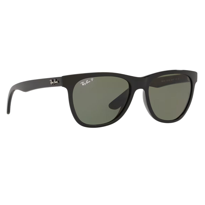Ray-Ban Polished Black | G-15 Green Polarized | RB4184 601/9A