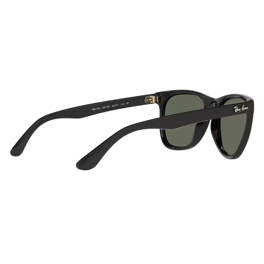 Ray-Ban Polished Black | G-15 Green Polarized | RB4184 601/9A