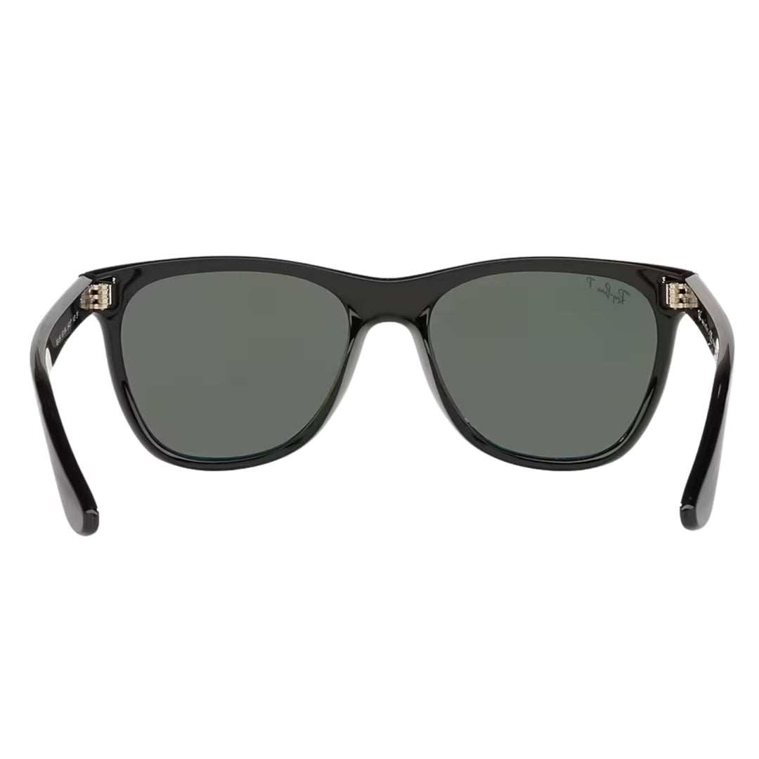 Ray-Ban Polished Black | G-15 Green Polarized | RB4184 601/9A