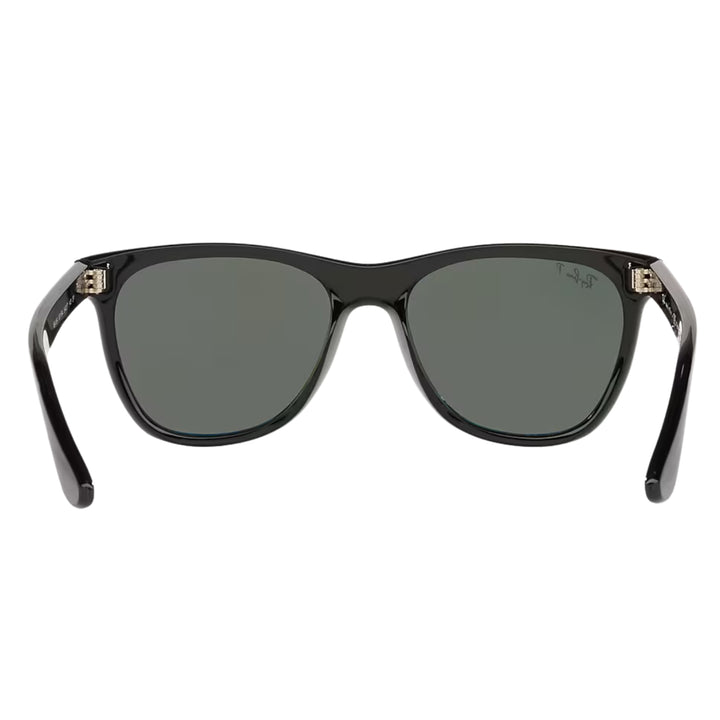 Ray-Ban Polished Black | G-15 Green Polarized | RB4184 601/9A