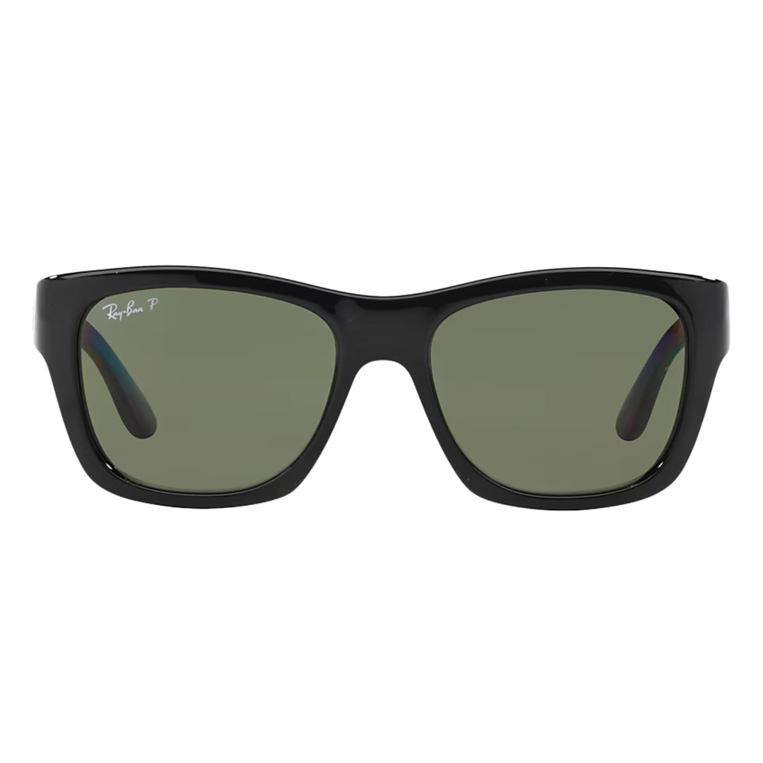 Ray-Ban Polished Black | Green Polarized | RB4194 601/9A