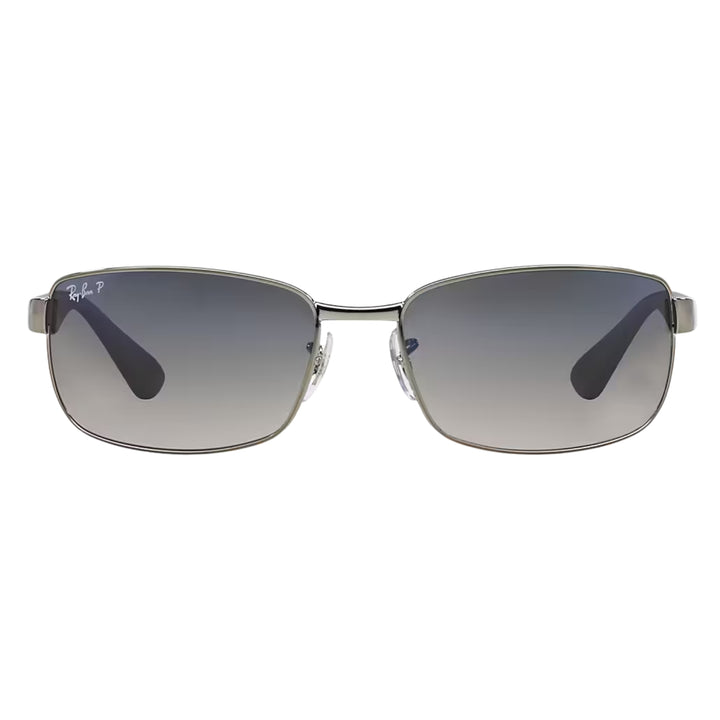Ray-Ban Polished Gunmetal | Blue/Grey Polarized | RB3478 004/78
