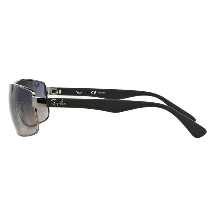 Ray-Ban Polished Gunmetal | Blue/Grey Polarized | RB3478 004/78