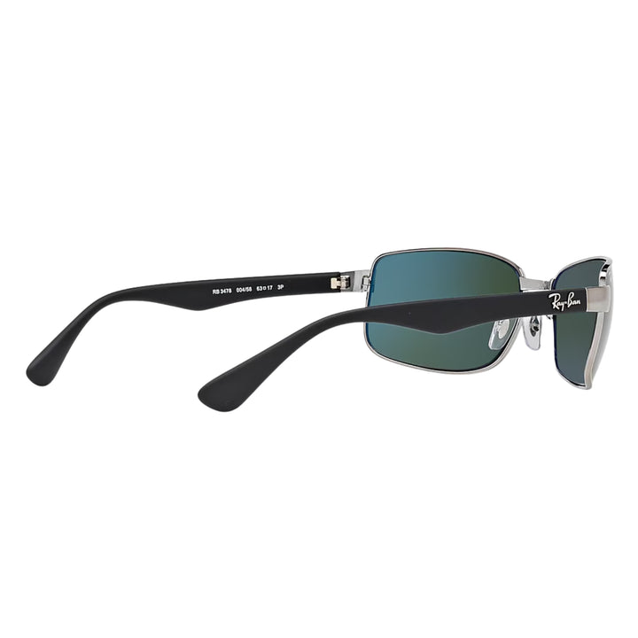 Ray-Ban Polished Gunmetal | G-15 Green Polarized | RB3478 004/58