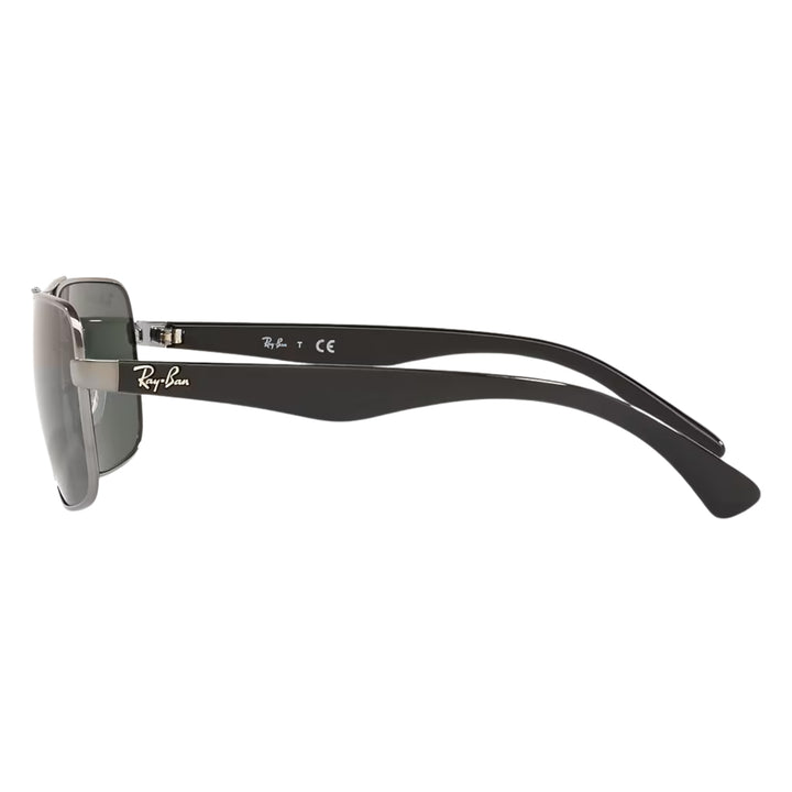 Ray-Ban Polished Gunmetal | Green Classic G-15 | RB3483 004/71