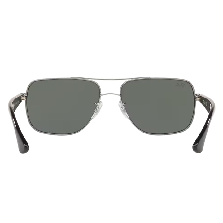 Ray-Ban Polished Gunmetal | Green Classic G-15 | RB3483 004/71