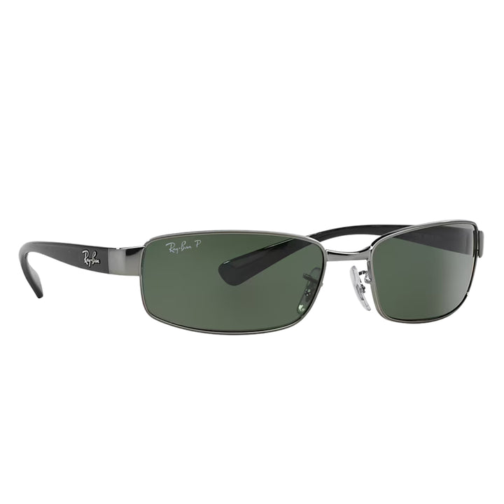 Ray-Ban Polished Gunmetal | Green Polarized | RB3364 004/58