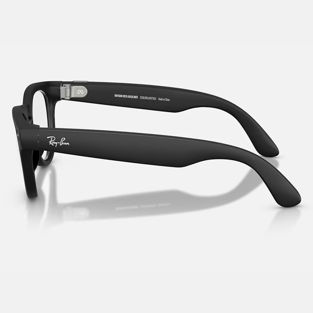 Ray-Ban Meta Headliner Gen 2 | Matte Black | Clear | RW4013 601SSB (High Bridge Fit)