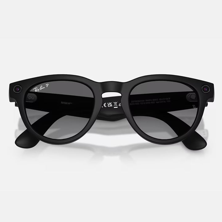 Ray-Ban Meta Headliner Gen 2 | Matte Black | Graphite Gradient Polarized | RW4013 601ST3 (High Bridge Fit)