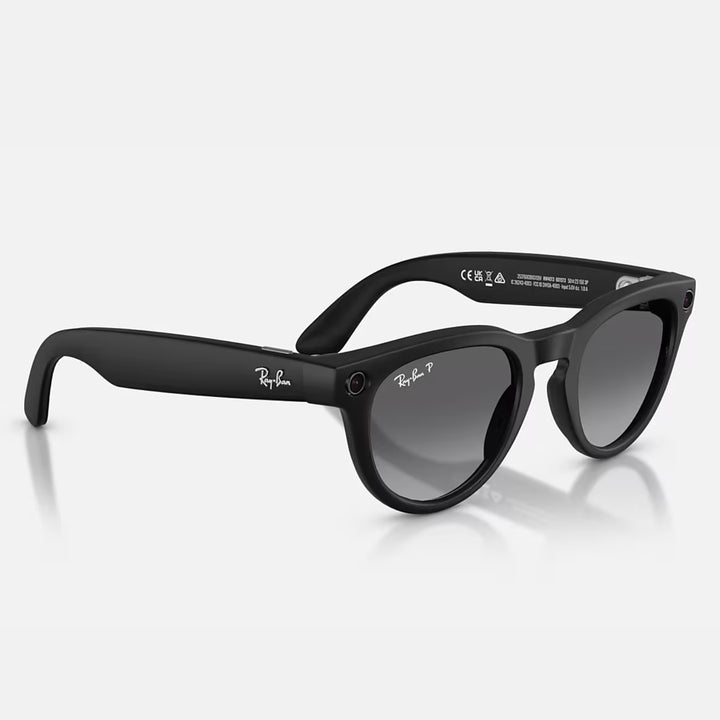 Ray-Ban Meta Headliner Gen 2 | Matte Black | Graphite Gradient Polarized | RW4013 601ST3 (High Bridge Fit)