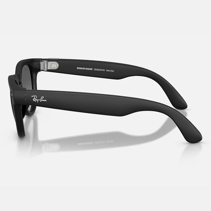 Ray-Ban Meta Headliner Gen 2 | Matte Black | Graphite Gradient Polarized | RW4013 601ST3 (High Bridge Fit)