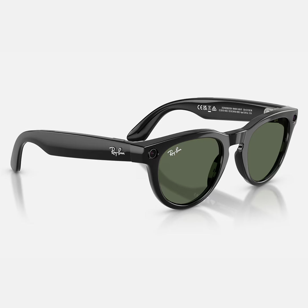 Ray-Ban Meta Headliner Gen 2 | Shiny Black | G-15 Green | RW4013 601/71 (High Bridge Fit)