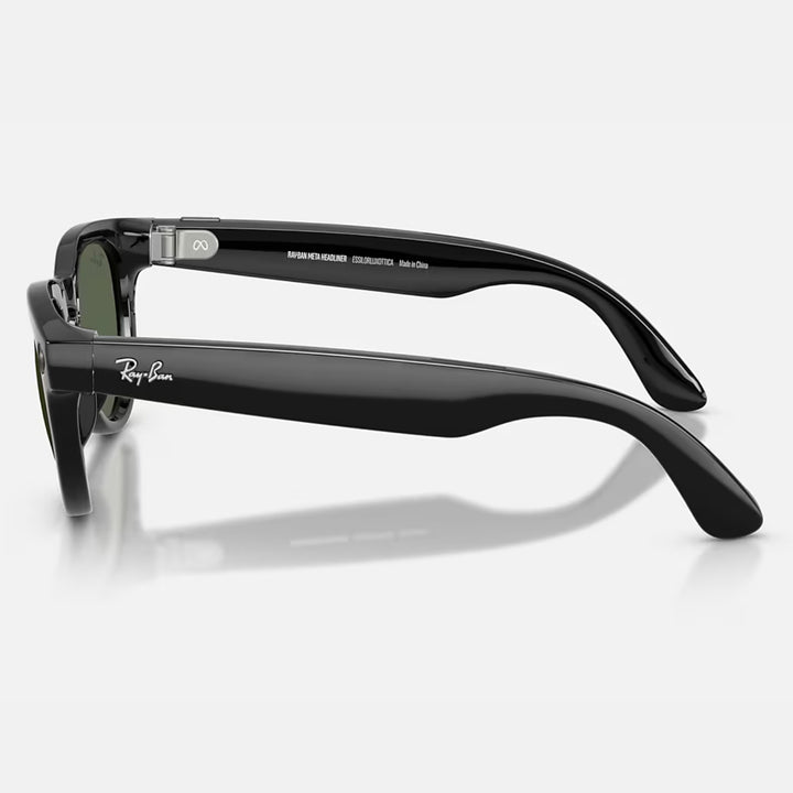 Ray-Ban Meta Headliner Gen 2 | Shiny Black | G-15 Green | RW4013 601/71 (High Bridge Fit)