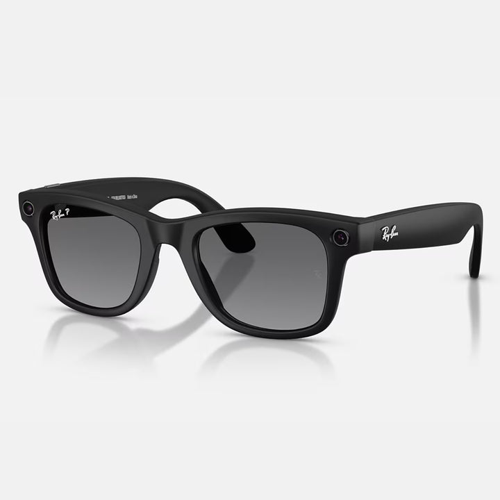 Ray-Ban Meta Wayfarer Gen 2 | Matte Black | Graphite Gradient Polarized | RW4012 601ST3 (Large)