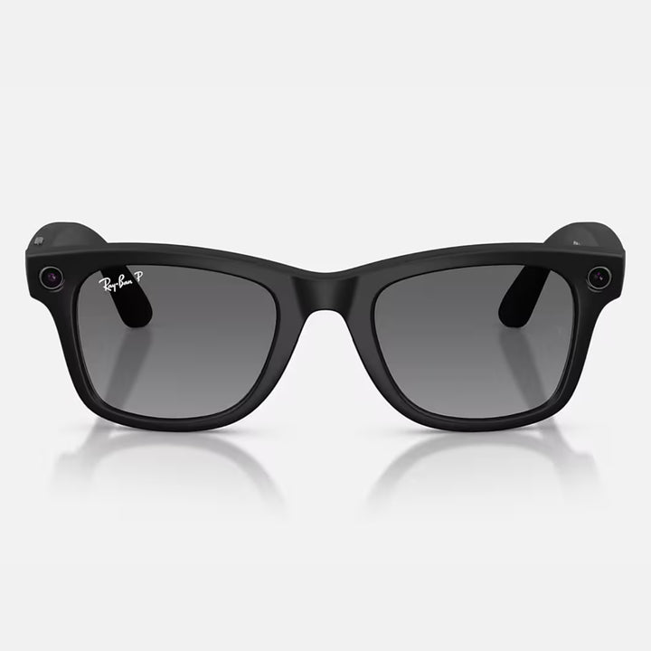 Ray-Ban Meta Wayfarer Gen 2 | Matte Black | Graphite Gradient Polarized | RW4012 601ST3 (Large)