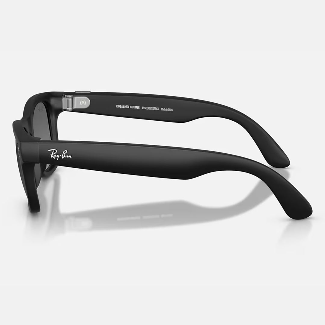 Ray-Ban Meta Wayfarer Gen 2 | Matte Black | Graphite Gradient Polarized | RW4012 601ST3 (Large)