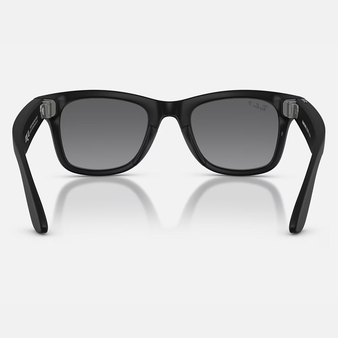 Ray-Ban Meta Wayfarer Gen 2 | Matte Black | Graphite Gradient Polarized | RW4012 601ST3 (Large)