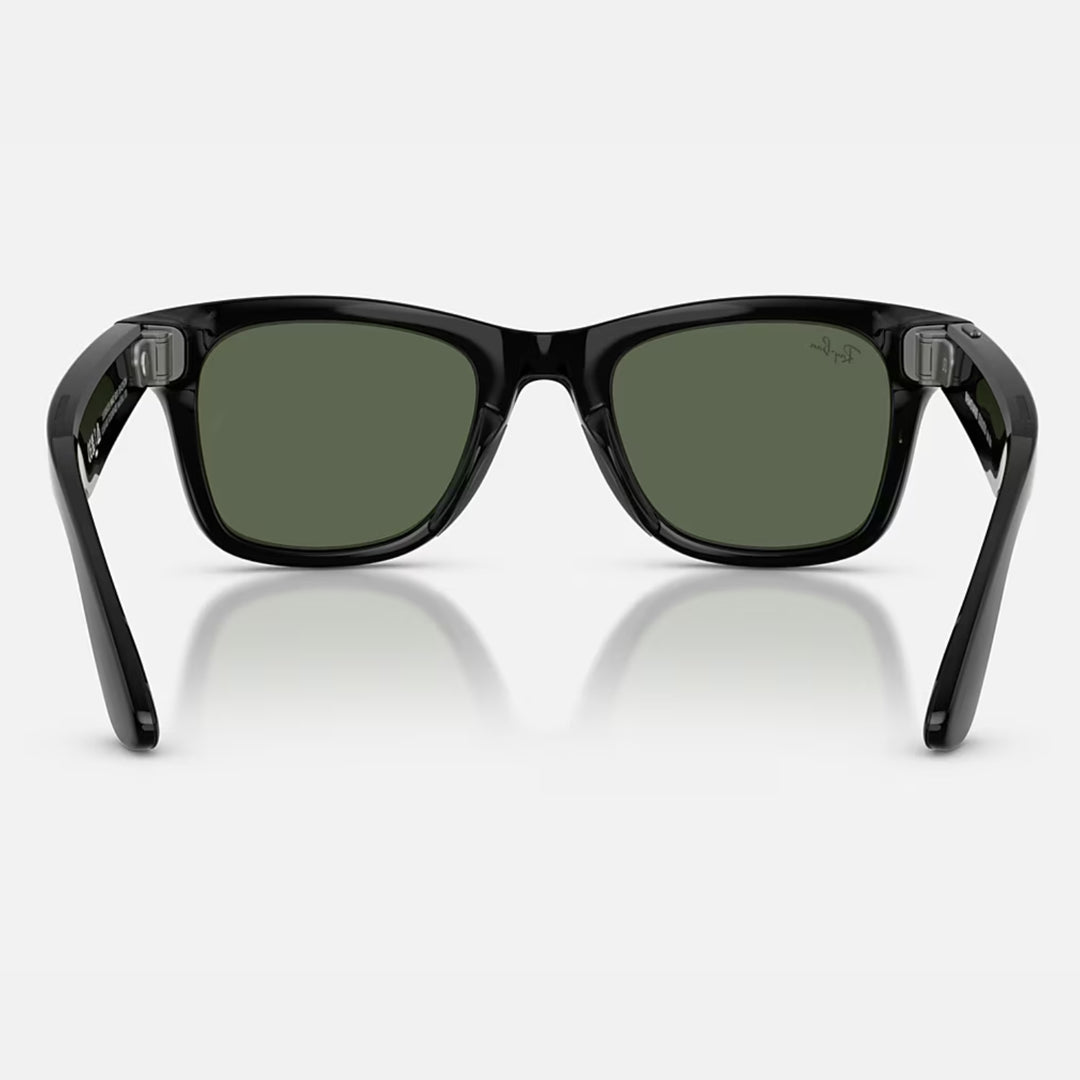 Ray-Ban Meta Wayfarer Gen 2 | Shiny Black | G-15 Green | RW4012 601/71 (Regular)