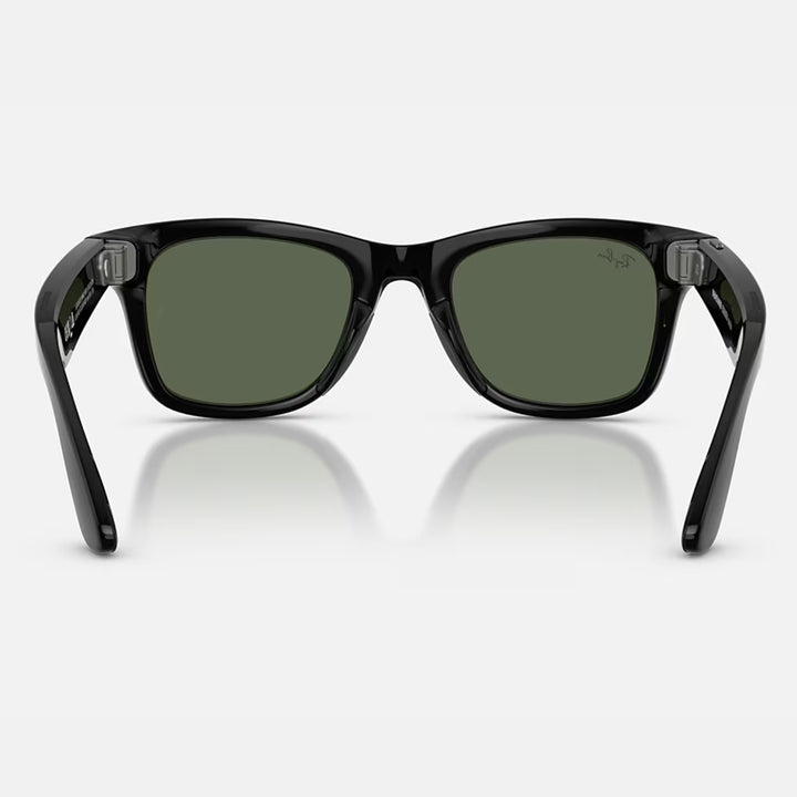 Ray-Ban Meta Wayfarer Gen 2 | Shiny Black | G-15 Green | RW4012 601/71 (Regular)