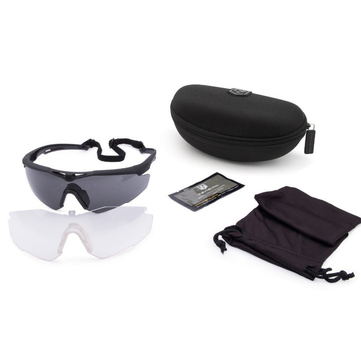 Revision Stinger-Hawk Black Frame l BC APEL Lens | U.S. Military Kit