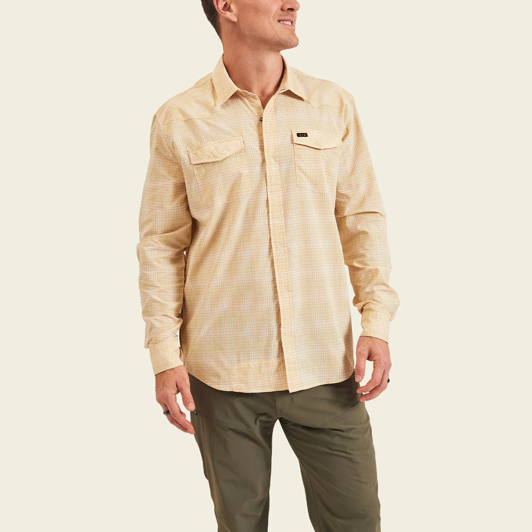 Howler Bros H Bar B Tech Longsleeve Snapshirt | Men's