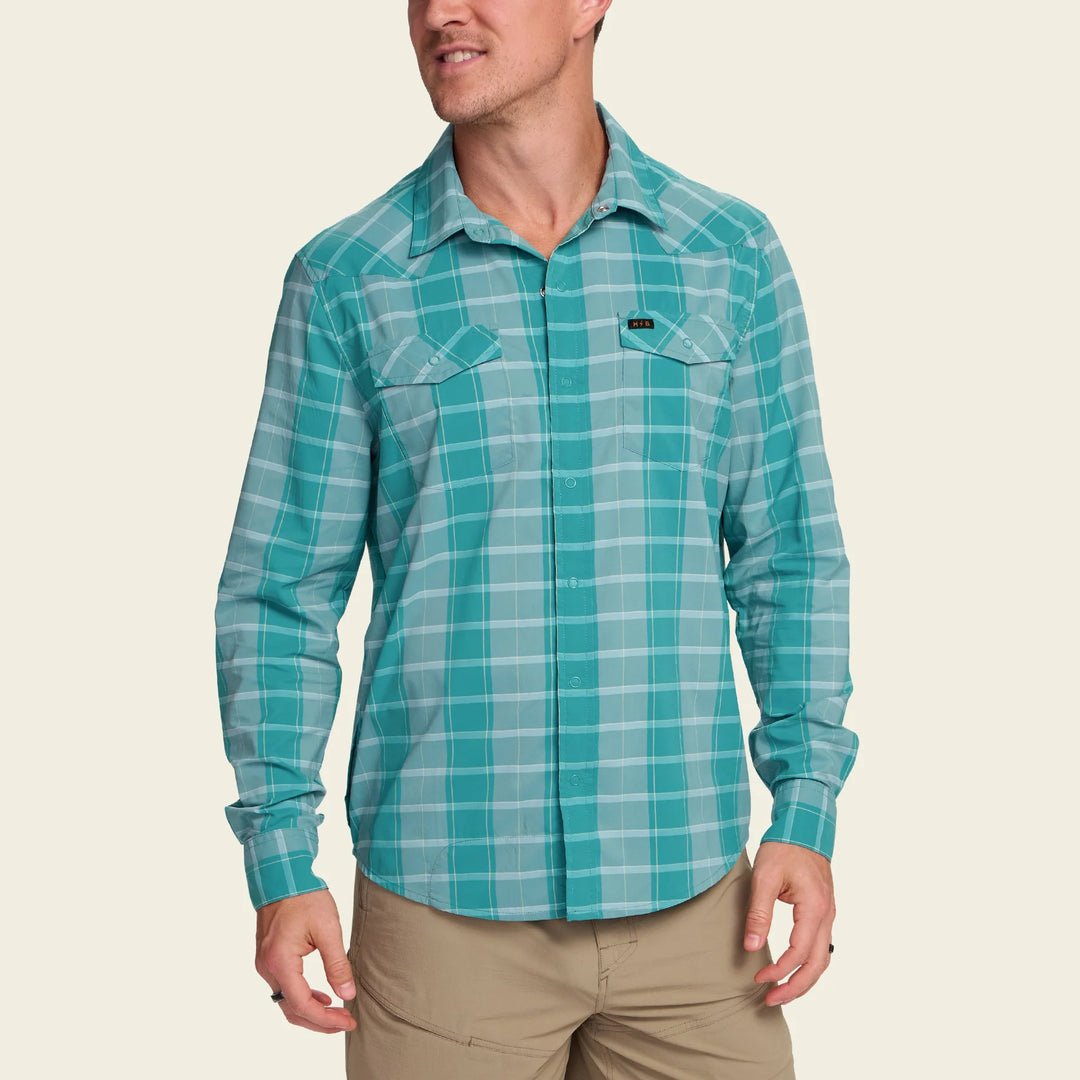 Howler Bros H Bar B Tech Longsleeve Snapshirt | Men's