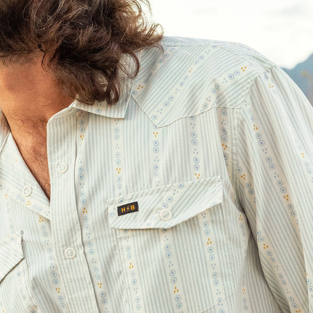 Howler Bros H Bar B Tech Longsleeve Snapshirt | Men's