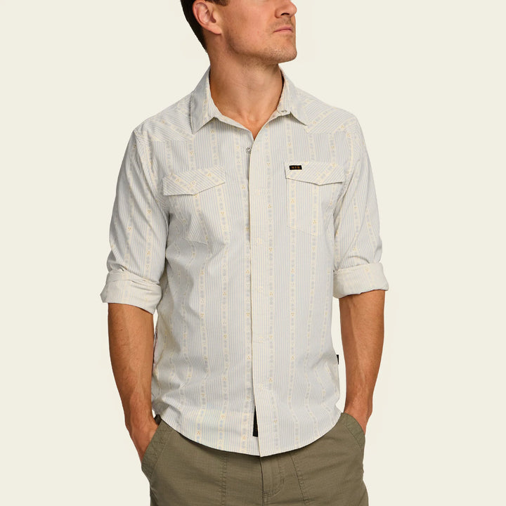 Howler Bros H Bar B Tech Longsleeve Snapshirt | Men's