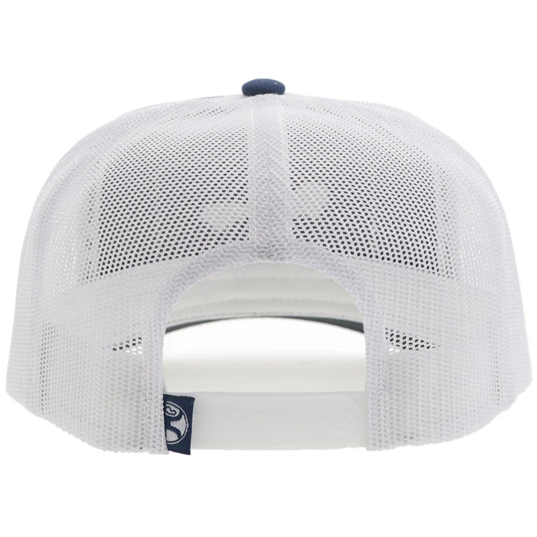 HOOEY "SUDAN" HAT NAVY/WHITE W/PATCH