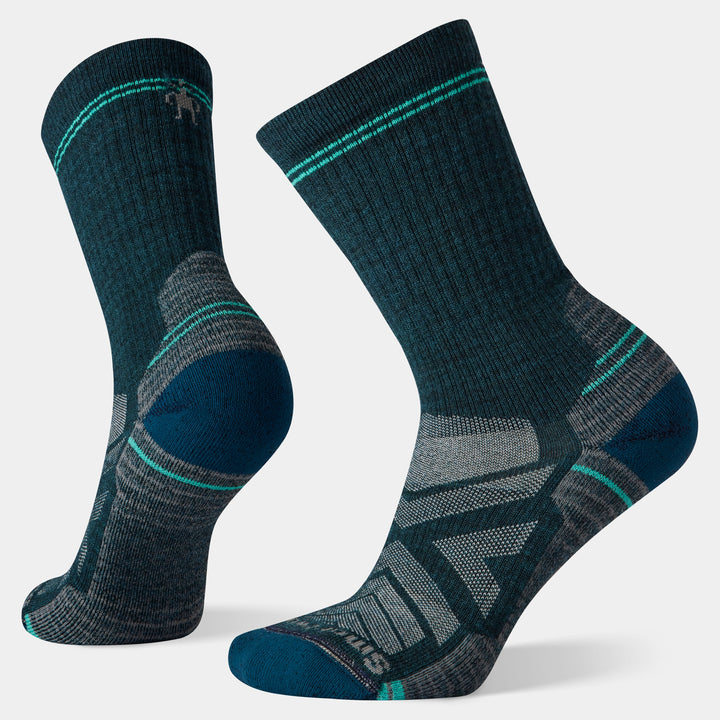 Smartwool Women's Hike Light Cushion Crew Socks - Twilight Blue