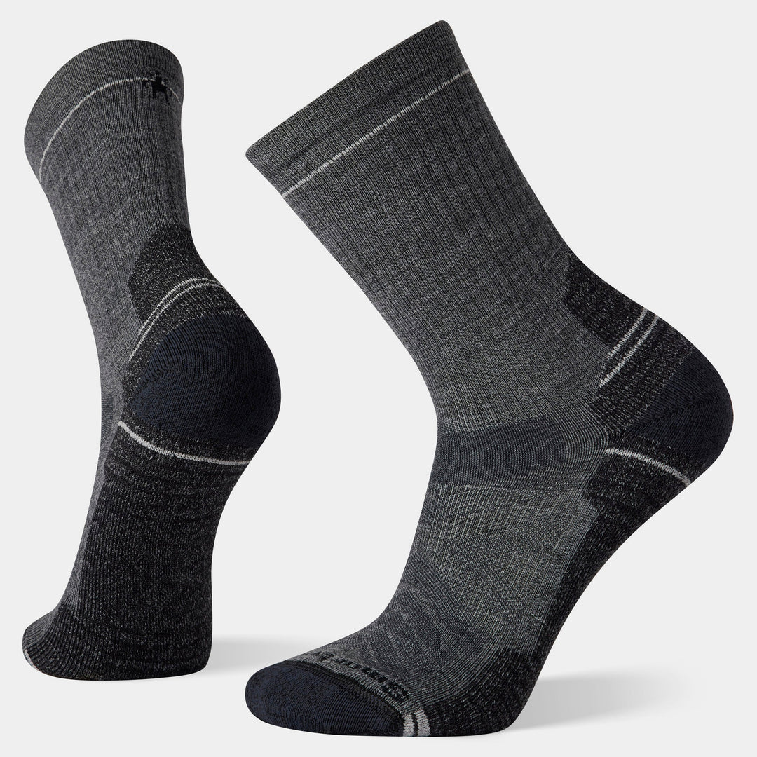 Smartwool Unisex Hike Light Cushion Crew Socks - Medium Gray