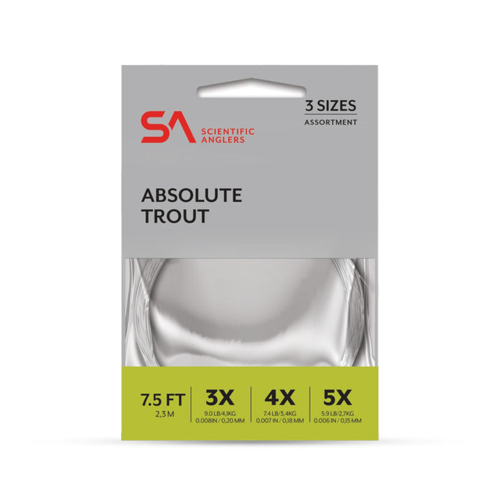 Scientific Anglers Absolute Trout Leader Assortment