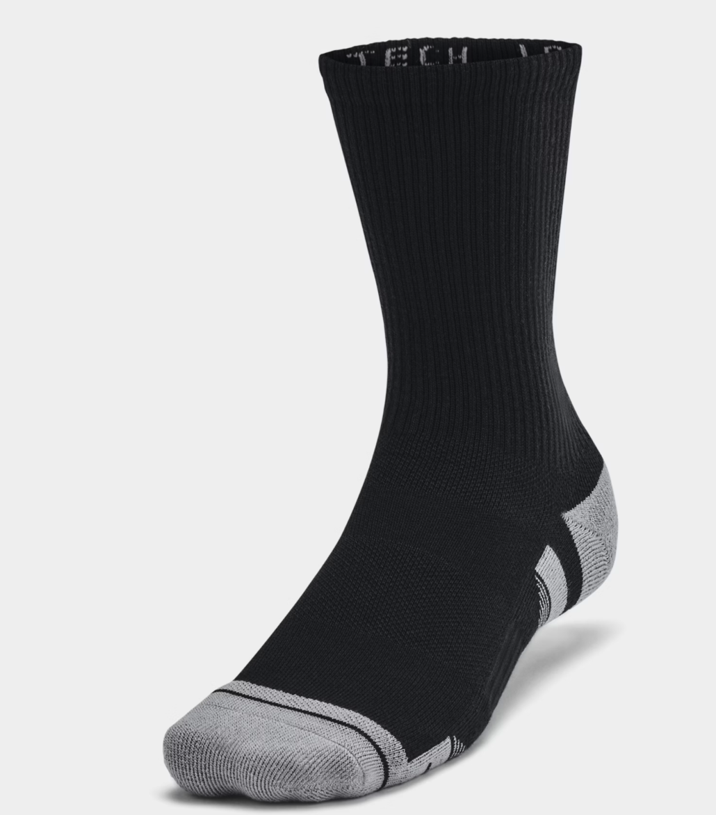 Under Armour Men's Performance Tech Socks 3-Pack