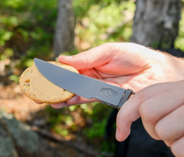 GSI Outdoors TEKK Trio Folding Cutlery Set for Hiking