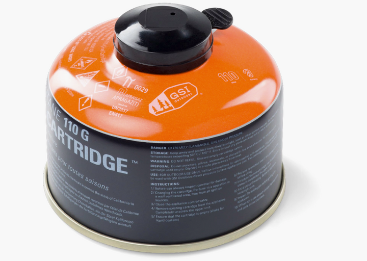 GSI Outdoors 110g Fuel Cartridge For Camping and Hiking