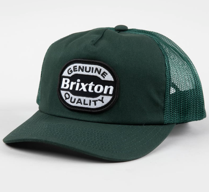 Brixton Keaton MP Trucker Hat- Deep Forest