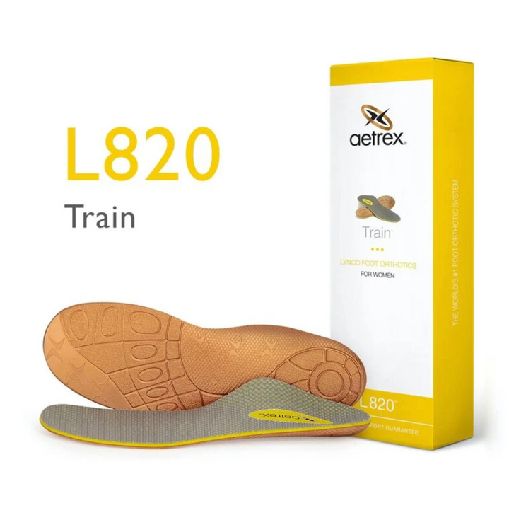 Aetrex Women's L820 Train Posted Orthotics