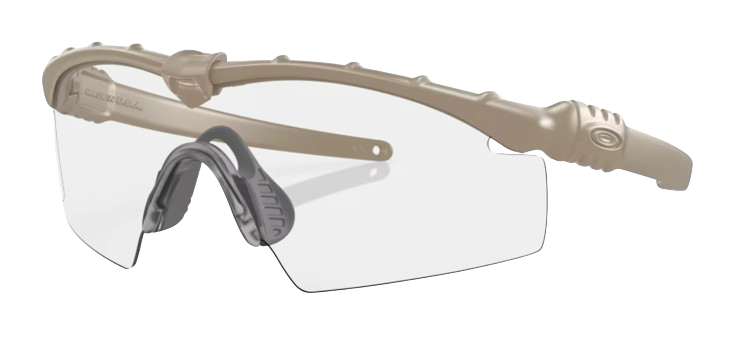 Oakley SI Ballistics M Frame 3.0 Strike II OO9146-29 Bone Frame l Clear Lens l Prizm TR223 Lens l Prizm TR45 Lens